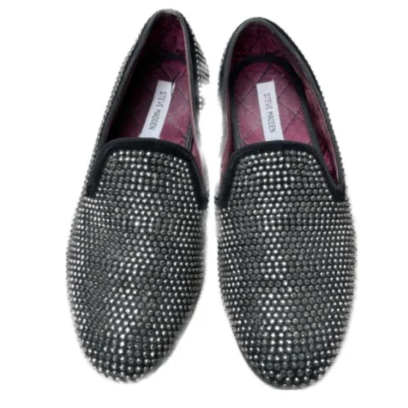 Steve Maden crystalstudded shoes 10 MAXIMA Black Rhinestones Women main image 2